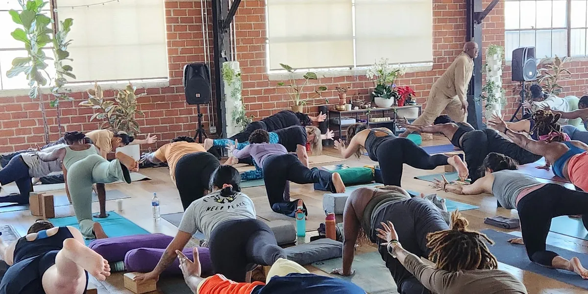 Maat Yoga class in Los Angeles